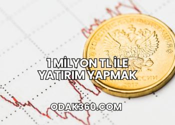 1 Milyon TL ile Yatırım Yapmak