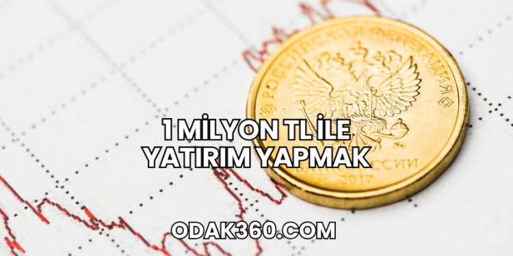 1 Milyon TL ile Yatırım Yapmak