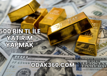 500 Bin TL ile Yatırım Yapmak