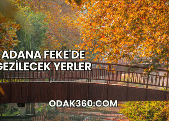 Adana Feke'de Gezilecek Yerler