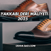 Ayakkabı Deri Maliyeti 2025