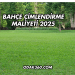 Bahçe Çimlendirme Maliyeti 2025
