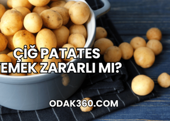 Çiğ Patates Yemek Zararlı mı?