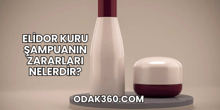 Elidor Kuru Şampuanın Zararları Nelerdir?
