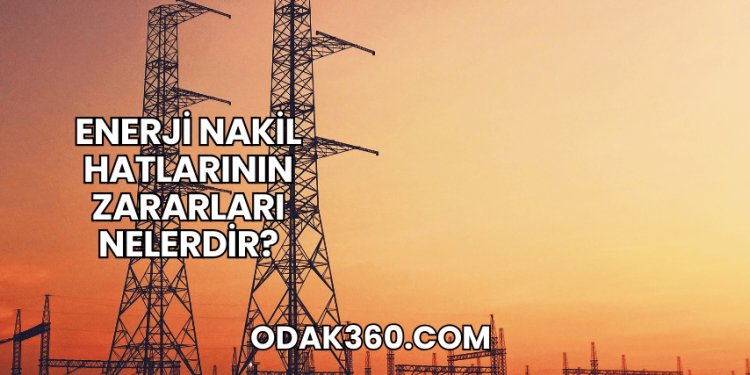 Enerji Nakil Hatlarının Zararları Nelerdir?