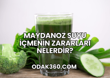 Maydanoz Suyu İçmenin Zararları Nelerdir?