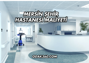 Mersin Şehir Hastanesi Maliyeti