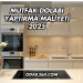 Mutfak Dolabı Yaptırma Maliyeti 2025