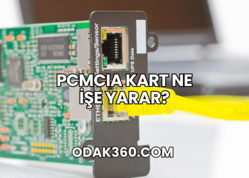PCMCIA Kart Ne İşe Yarar?