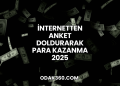 İnternetten Anket Doldurarak Para Kazanma 2025
