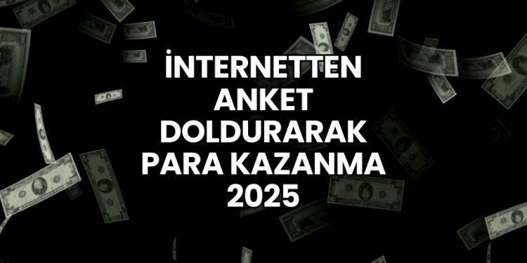 İnternetten Anket Doldurarak Para Kazanma 2025