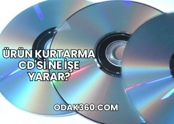 Ürün Kurtarma CD'si Ne İşe Yarar?