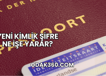 Yeni Kimlik Şifre Ne İşe Yarar?