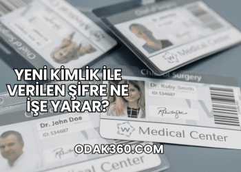 Yeni Kimlik ile Verilen Şifre Ne İşe Yarar?