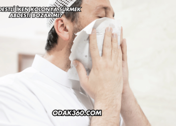 Abdestli İken Kolonya Sürmek Abdesti Bozar mı?
