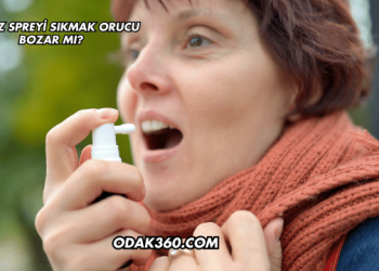 Boğaz Spreyi Sıkmak Orucu Bozar mı?
