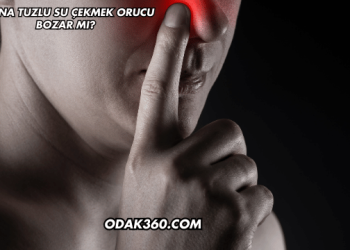 Burna Tuzlu Su Çekmek Orucu Bozar mı?