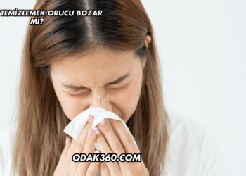 Burun Temizlemek Orucu Bozar mı?