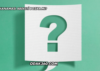 Dilin Kanaması Abdesti Bozar mı?