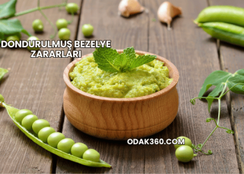 Dondurulmuş Bezelye Zararları