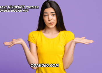 Dudaktaki Tükürüğü Yutmak Orucu Bozar mı?