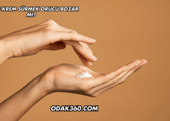 Ellere Krem Sürmek Orucu Bozar mı?