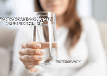 Ezandan Sonra Su İçmek Orucu Bozar mı?