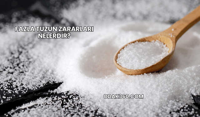 Fazla Tuzun Zararları Nelerdir?