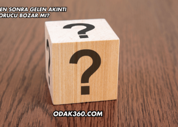 İlişkiden Sonra Gelen Akıntı Orucu Bozar mı?