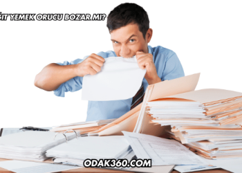 Kağıt Yemek Orucu Bozar mı?