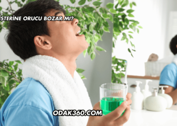 Listerine Orucu Bozar mı?