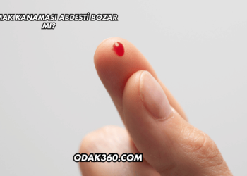 Parmak Kanaması Abdesti Bozar mı?