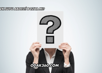 Zevk Suyu Abdesti Bozar mı?