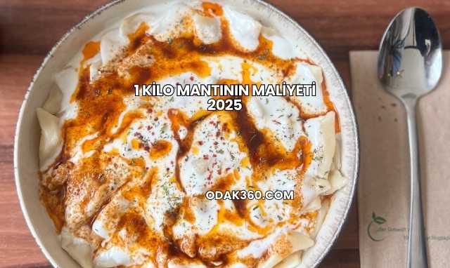 1 Kilo Mantının Maliyeti 2025