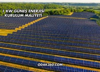 1 kW Güneş Enerjisi Kurulum Maliyeti