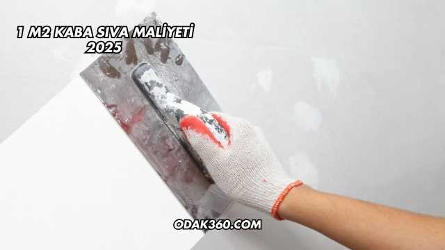 1 m2 Kaba Sıva Maliyeti 2025