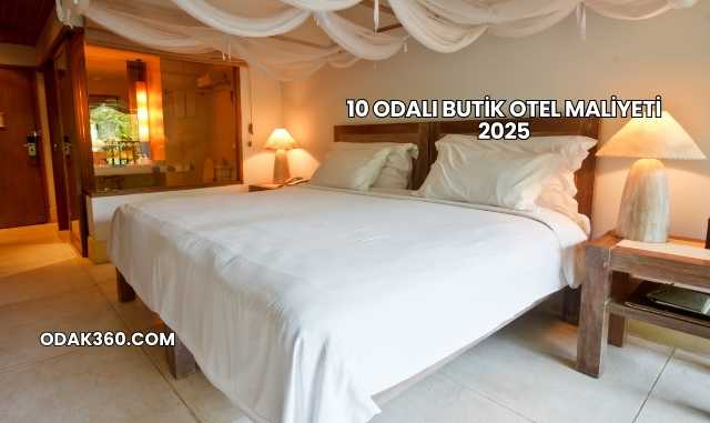 10 Odalı Butik Otel Maliyeti 2025