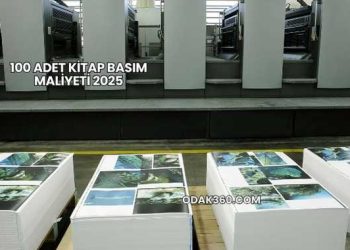 100 Adet Kitap Basım Maliyeti 2025