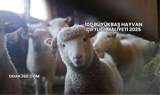 100 Büyükbaş Hayvan Çiftliği Maliyeti 2025