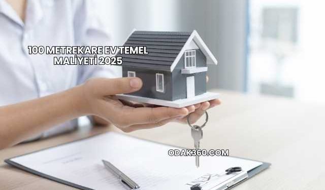 100 Metrekare Ev Temel Maliyeti 2025