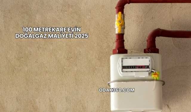 100 Metrekare Evin Doğalgaz Maliyeti 2025