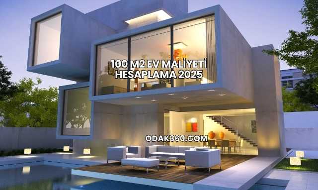 100 m2 Ev Maliyeti Hesaplama 2025