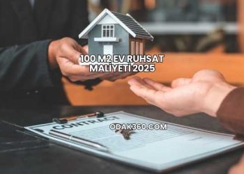 100 m2 Ev Ruhsat Maliyeti 2025