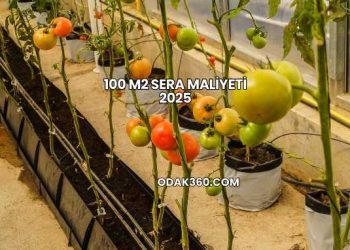 100 m2 Sera Maliyeti 2025