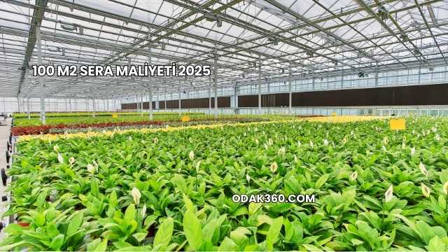 100 m2 Sera Maliyeti 2025