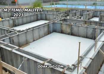 100 m2 Temel Maliyeti 2025