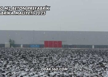 1000 M2 Beton Prefabrik Fabrika Maliyeti 2025