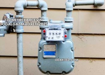 130 Metrekare Evin Doğalgaz Maliyeti 2025