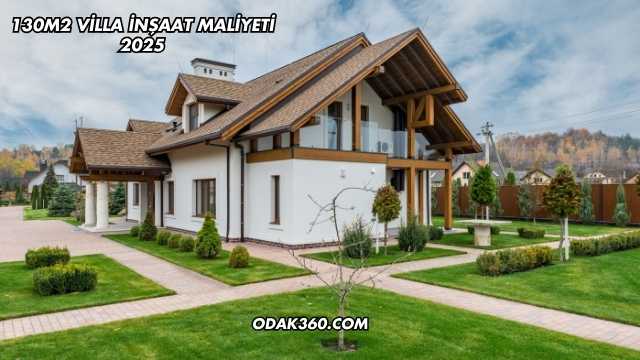 130m2 Villa İnşaat Maliyeti 2025