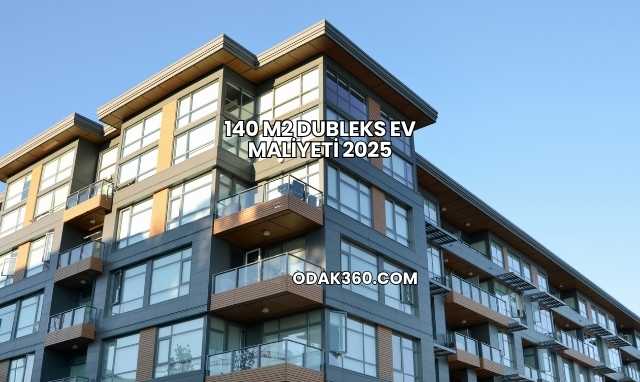 140 m2 Dubleks Ev Maliyeti 2025